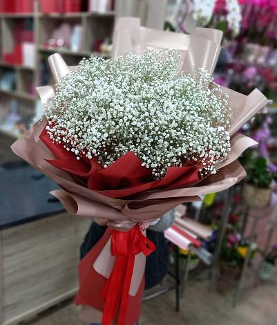 Букет цветов из: Гипсофила в Голицыно