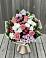 Букет цветов из: Альстромерии, Гвоздики, Розы и Хризантемы в Голицыно
