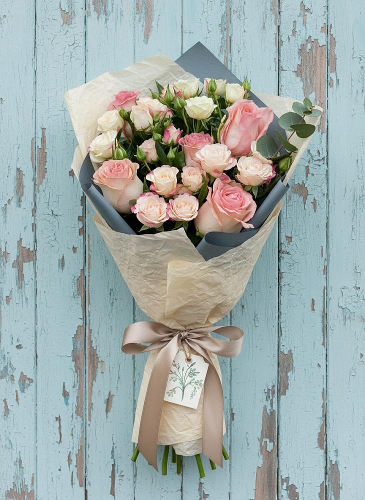 Букет цветов из: Розы в Голицыно