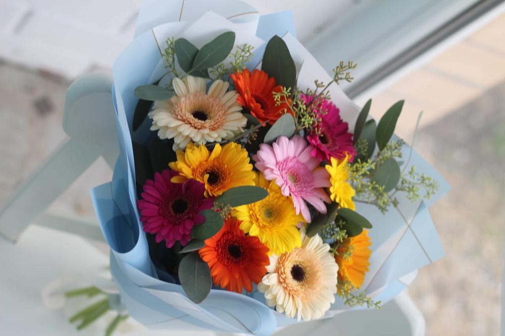 Букет цветов из: Герберы в Голицыно