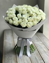 Букет 35 Белых роз в Голицыно