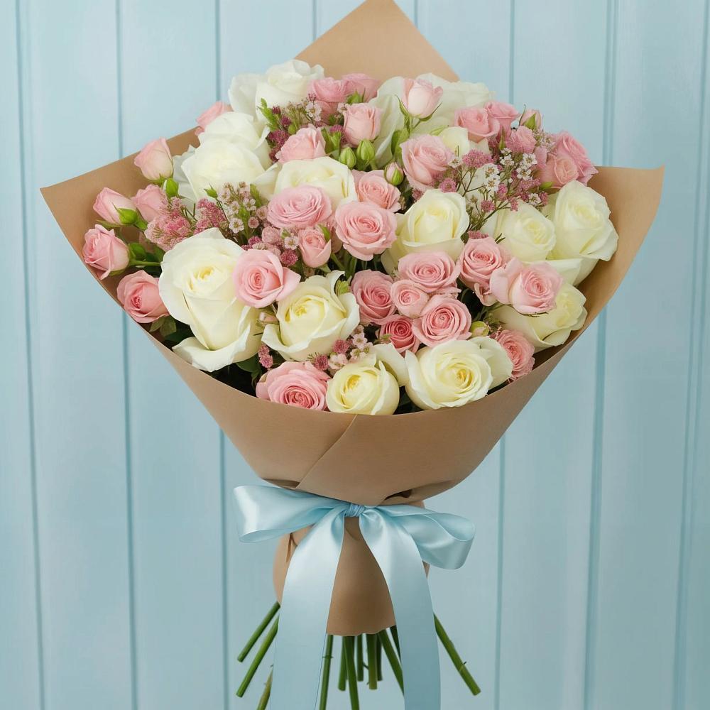 Букет цветов из: Розы в Голицыно