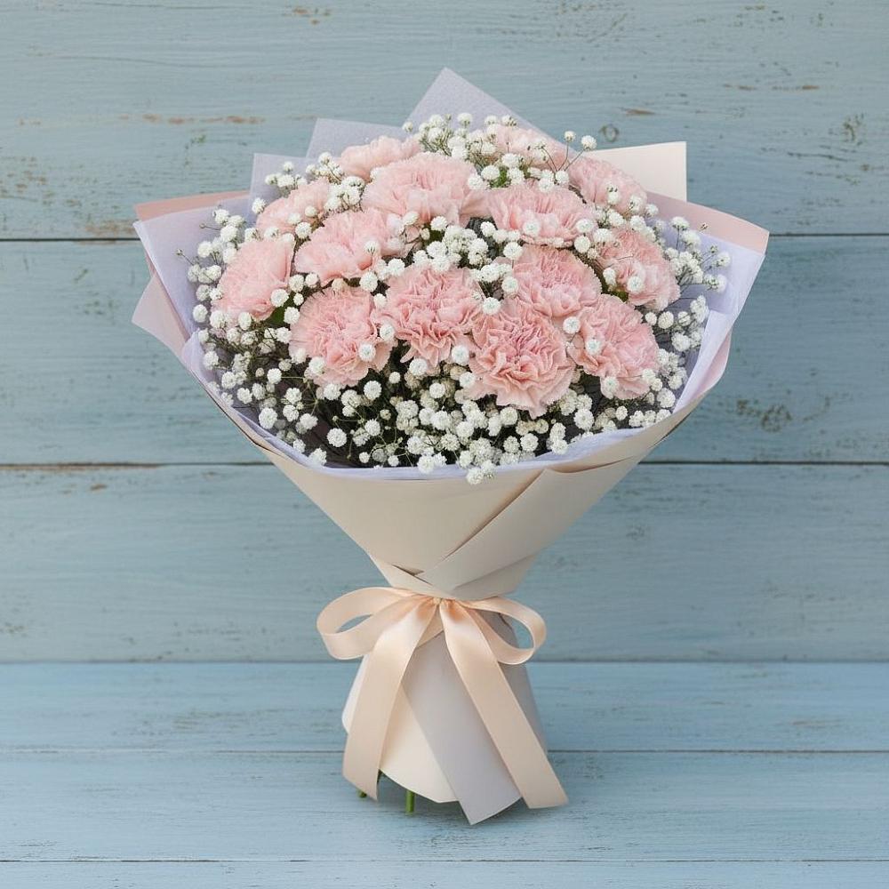 Букет цветов из: Гвоздики в Голицыно