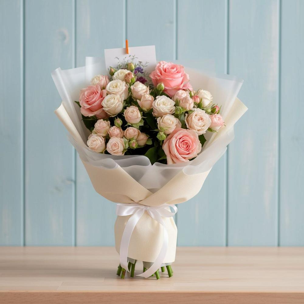 Букет цветов из: Розы в Голицыно