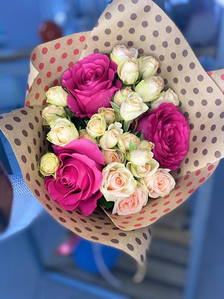 Букет цветов из: Розы в Голицыно