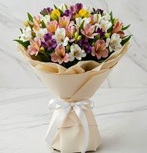 Букет цветов из:  Альстромерии в Голицыно