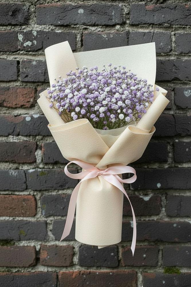 Букет цветов из: Гипсофила в Голицыно