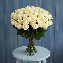 Букет 51 Белая роза Эдлесс Лав #REPLACE_PRED# Голицыно