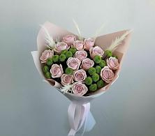 Букет цветов из:  Розы и Хризантемы в Голицыно