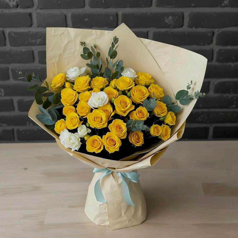 Букет цветов из: Розы в Голицыно