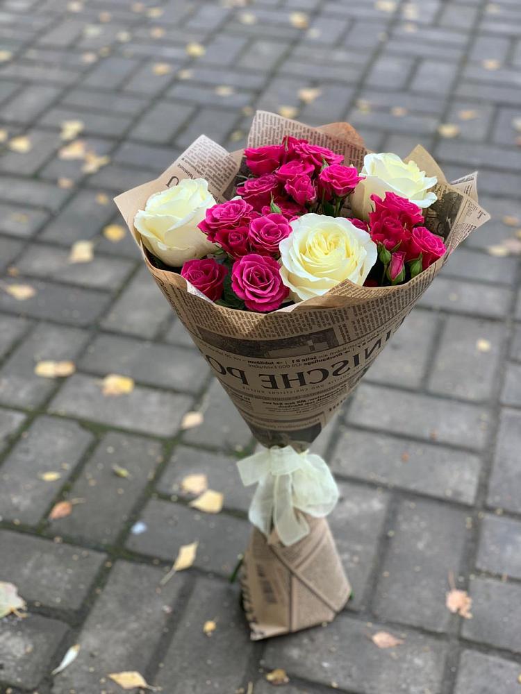 Букет цветов из: Розы в Голицыно