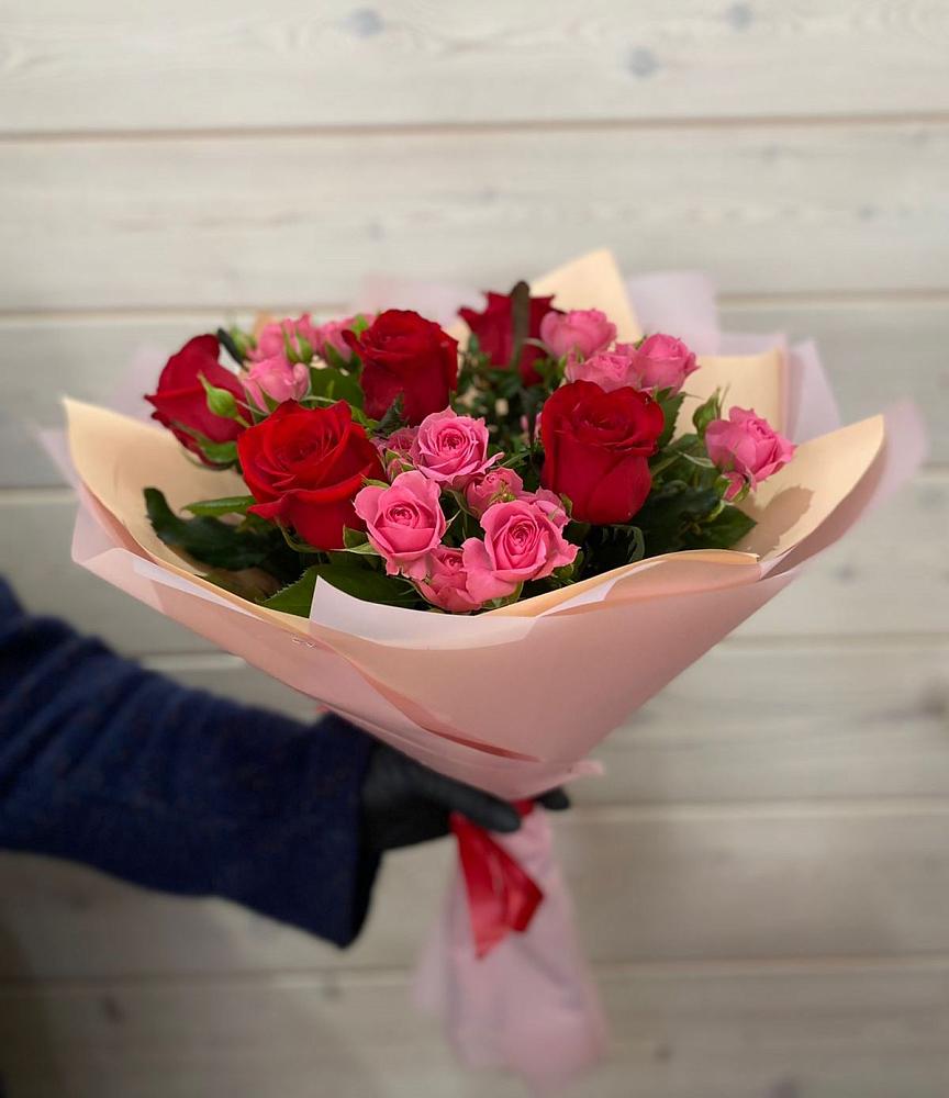 Букет цветов из: Розы в Голицыно