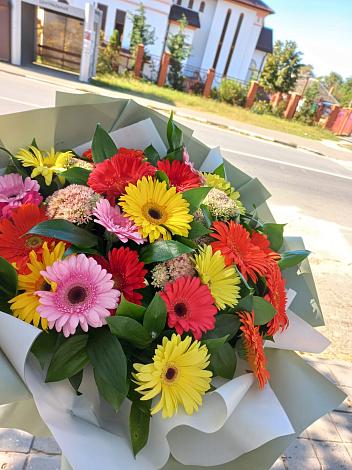 Букет цветов из: Герберы в Голицыно